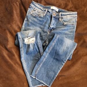 Vervet Distressed Skinny Jeans Size 27